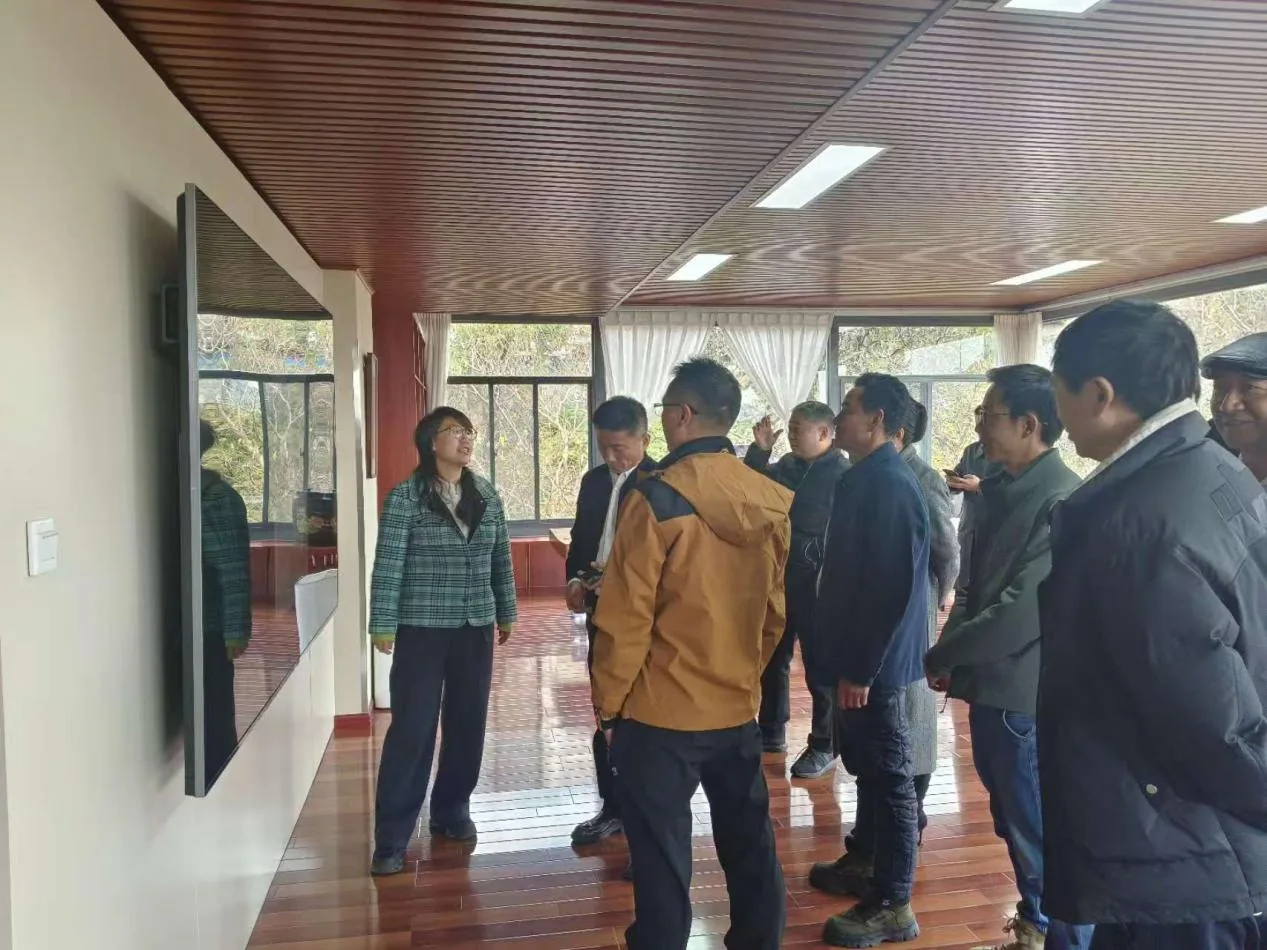 关于丽江西促会赴昆明与双拥(云南)投资集团开展国防教育基地项目交流座谈会的工作简报原文配图