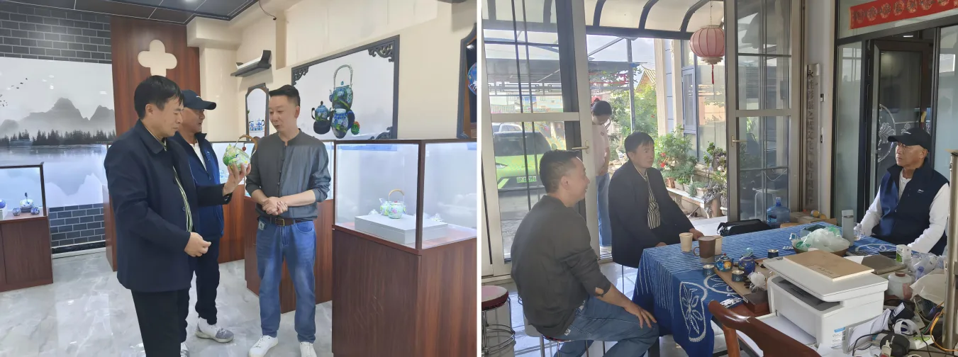 丽江西促会联合丽江融媒体中心开展永胜县会员单位及非遗项目调研采访工作简报原文配图